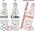coca cola usa bottle aufkleber wandtattoo 80cm m1 m2 eur 17 90 versand 