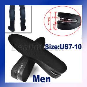 Air Cushion Increase Man Shoes Height Insole Tall Pad  