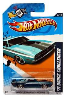 2012 Hot Wheels Muscle Mania Mopar #82 71 Dodge Challenger Hidden 