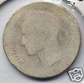 1904 Venezuela 2 Bolivares Silver Coin  