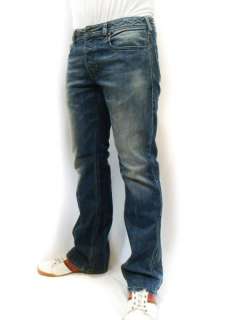 New DIESEL Brand Mens Zatiny 880K Stretch Bootcut Made in Italy Jeans 