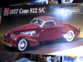 AMT CORD 812 SC CONVERTIBLE MODEL COUPE 1/12  