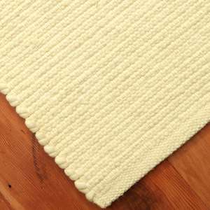 Vail 9x12 Ivory 100% Natural Wool Area Rugs Carpet New  