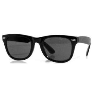 Tedd Haze Wayfarer Brille schwarz Rocker mit Brillen Beutel: .de 