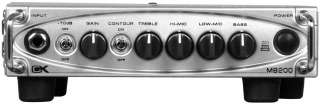 Gallien Krueger MB200 (200W Compact Bass Amp Head) 836989002090  