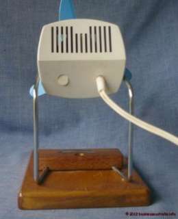Retro Atomic Desk Fan, Chevron, Vintage, Made in Australia  