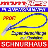 Planenspanner Spannfix Expanderseil Schlinge mit Kipphülse (Knebel)