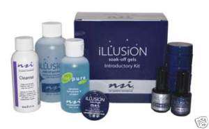 nsi illusion Soak Off Gel Introductory Kit   Intro Kit  