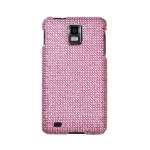 Pink Rhinestone Bling Hard Case Cover Samsung Infuse 4G I997  