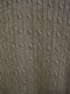Austin Reed 100% Cotton Mens Gray V Neck Sweater Vest Cableknit NWT $ 