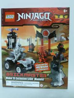   Ninjago Lego Set W/ Hardcover Book Makes 15 Exclusive Model  
