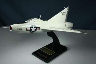 VINTAGE USAF CONVAIR XF 92A SIGNED CHUCK YEAGER DESK DISPLAY MODEL 