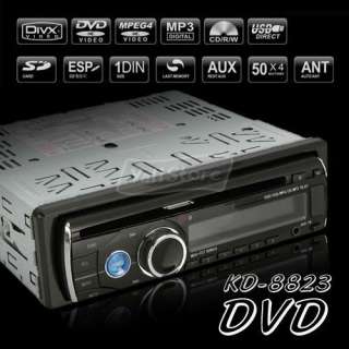 New KD8823 Car Stereo Audio CD/DVD/MP3/USB/SD Player Detachable  