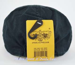 Mens 6 Pannel Duck Bill Curved Ivy Drivers Hat  5Colors  