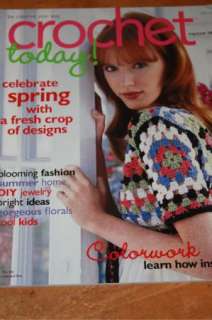 Crochet Today Magazine May/June 2008 Spring Crop Design  