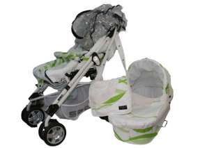Babystyle S3D LUX 3 In 1 Travel System Pram Pushchair Carrier Ltd 