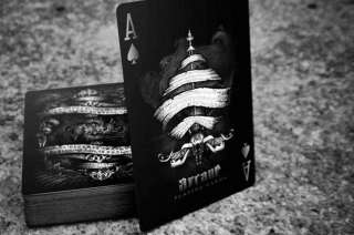 Ellusionist Arcane Deck Playing Cards, Black, Stunning!  