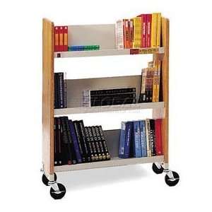 Bretford Single Sided Wood Frame Book Cart: Office 