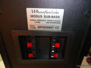   Wharfedale Modus Sub bass passiever subwoofer
