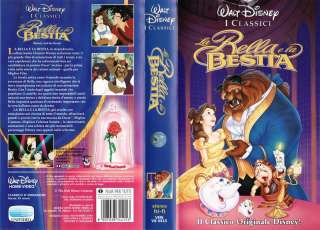 La Bella e la Bestia (1991) VHS (VS 4415)  