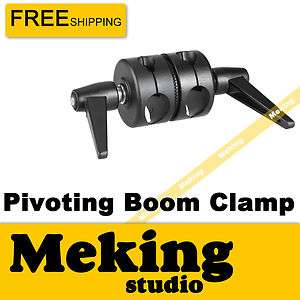 Photo Studio Lighting Light Stand Boom Stand Pivoting Boom Clamp 
