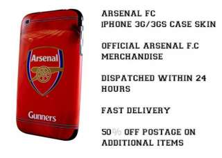 Arsenal FC iphone 3G Mobile Phone 3GS Case Skin NEW  