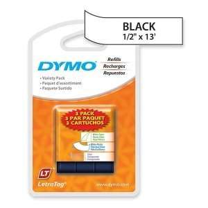  LABEL, DYMO LETRA TAG, 3 VALUE PACK: Electronics