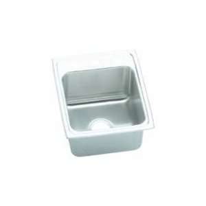  17 X 20 2 Hole 1 Bowl Stainless Steel Self Rimming Kitchen 