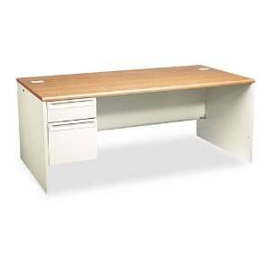  HON  38000 Series Left Pedestal Desk, 72w x 36d x 29 1/2h 