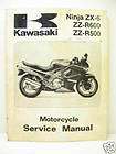 Kawasaki ZZ R600 ZZR600 ZX6 ZX 6 600 90 Service Manual