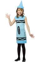 Crayola Sky Blue Tank Dress Child Costume (7 10) listed price $31.95 