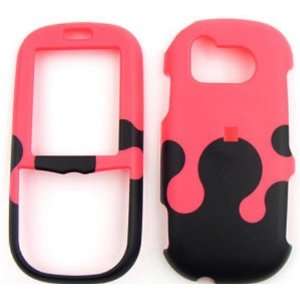 com Samsung Intensity u450 Milk Drop, Pink and Black Hard Case,Cover 
