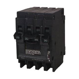   Amp and One 20 Amp Single Pole 120V Circuit Breaker