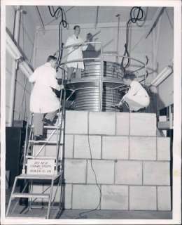   Aviation water boiler atomic energy reactor. Dated August, 1952