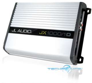 JL AUDIO JX1000/1D MONO BLOCK 1000W RMS CLASS D FULL RANGE SUB WOOFER 