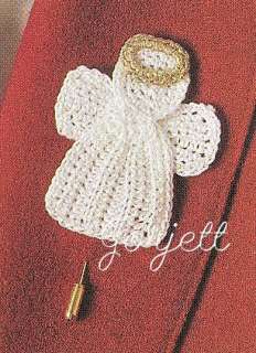 Ragtime Snowman & Guardian Angel Pin crochet patterns  