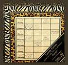 Leopard / Zebra Animal Print Weekly Calendar / Planner  