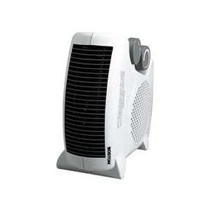   floor/upright heater offers a 1500 watt setting with two speed fan for