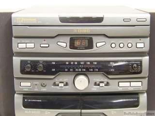 Emerson Home Theater Audio System 3 CD Changer/Cassette  