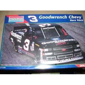  Monogram #3 Goodwrench Chevy Race Truck 124 Scale Kit 