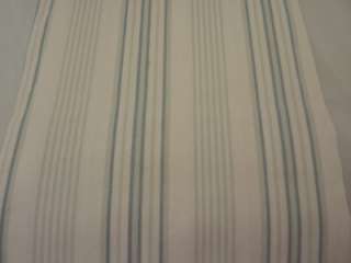 Fieldcrest Luxury Dobby Stripe Blue Shower Curtain 72 x 72 NIP  