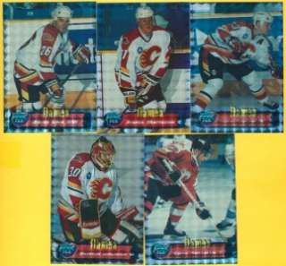 Saint John Flames 95 96 Edge Ice Prism Set AHL IHL  