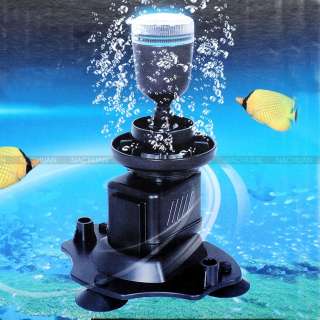 Aquarium Fish Tank Submersible Air Pump 50 130L/H Blue LED Light 220 