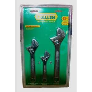   AND 10 ADJUSTABLE WRENCH SET BY ALLEN TOOL CO.