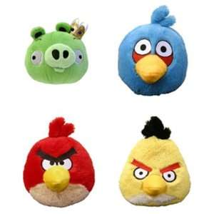 Angry Birds Limited Edition 3.5 inch King Pig   Blue Bird   Red Bird 