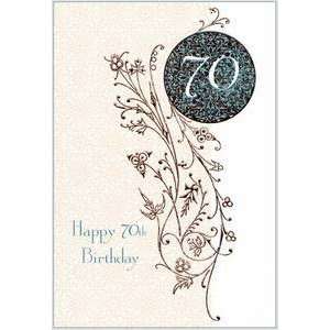  70th Birthday Greeting Card   Happy Birthday Thomas Fuller 