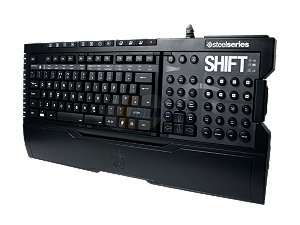    steelseries Shift Gaming Keyboard 64105 Black USB Wired 