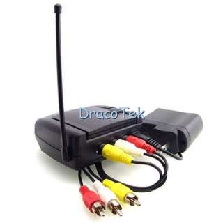 Wireless audio and video transmitter and receiver for sending AV and 