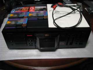   RX 202 Unidirectional Auto Reverse Cassette Deck w Bonus  