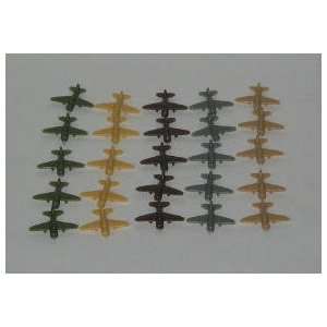 Axis & Allies Game Part   Set of 25 Fighter Planes